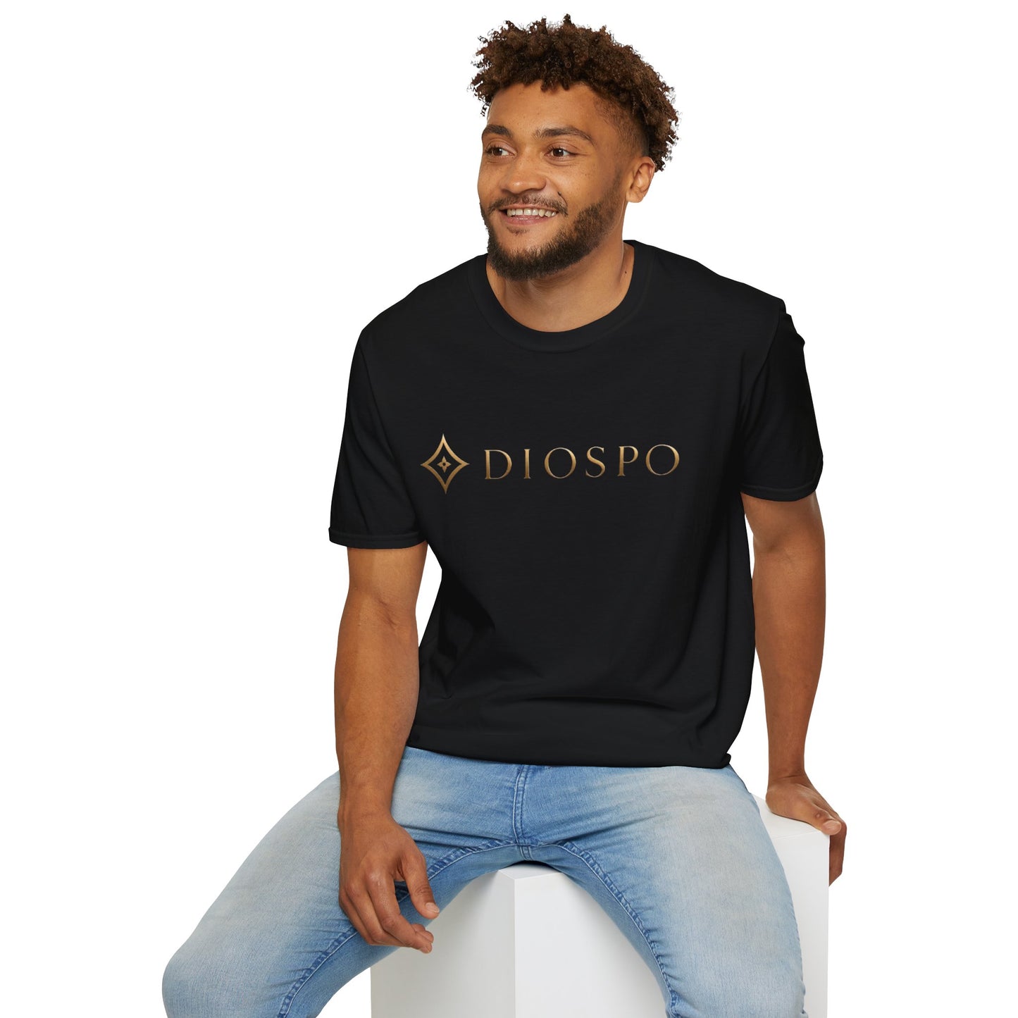 Gold Monogram Logo T-Shirt