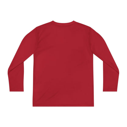Youth Long Sleeve Tee — Elegant Gold Monogram DP