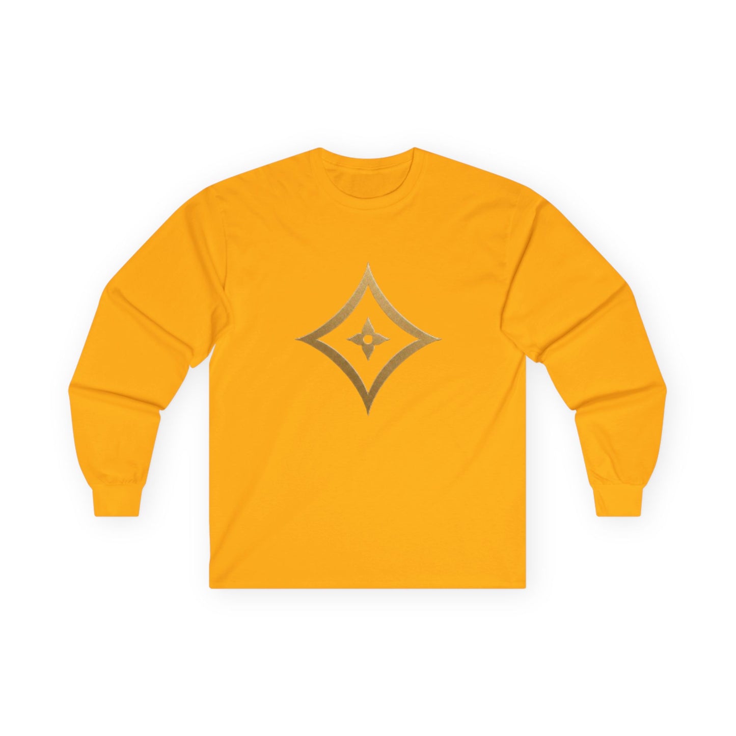 Monogram PB Gold Script Long Sleeve Tee