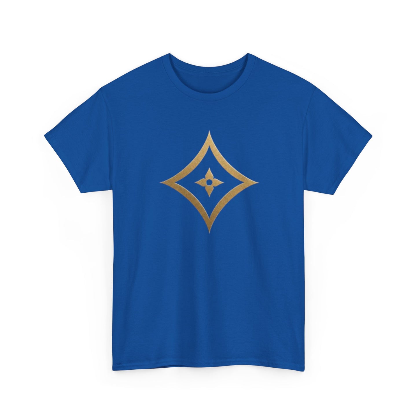 Monogram Gold PP Tee — Elegant Personalized Initials T-Shirt