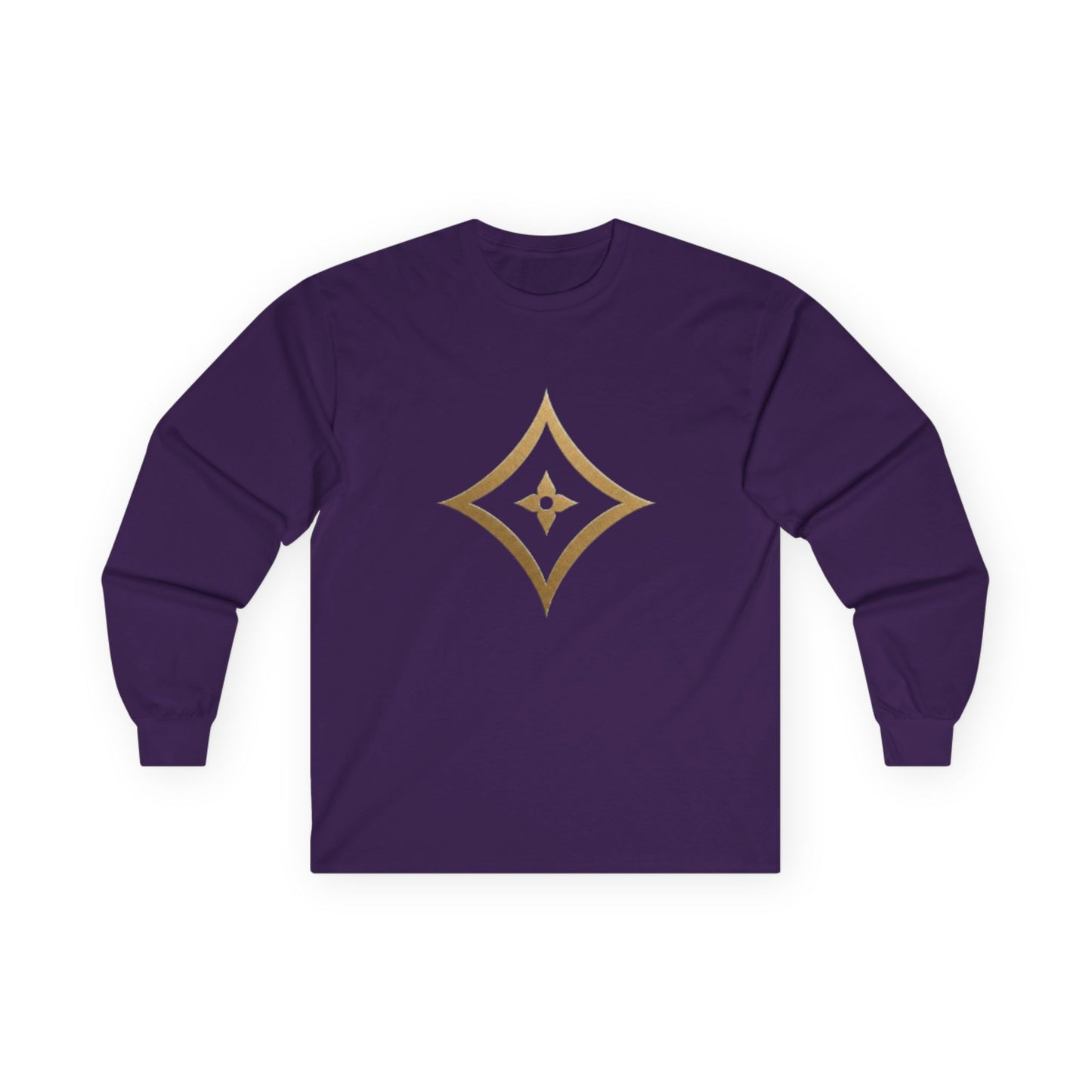 Monogram PB Gold Script Long Sleeve Tee