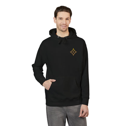 Golden Flame Monogram Hoodie