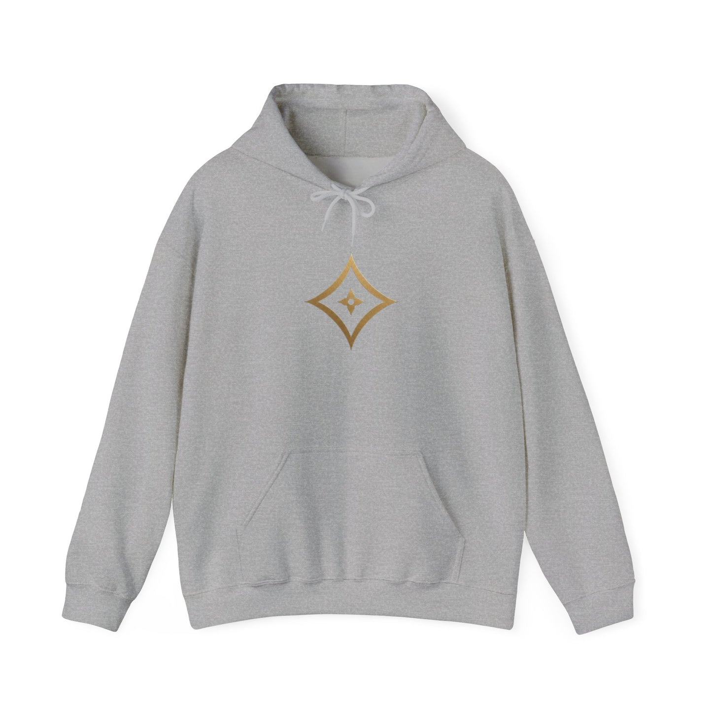 Diopso Logo Hoodie — Minimalist Luxury White Pullover