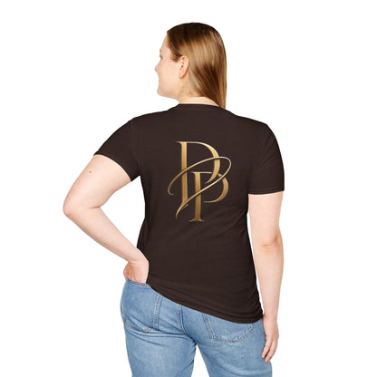 Gold Monogram Logo T-Shirt