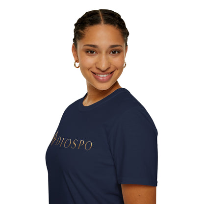Gold Monogram Logo T-Shirt