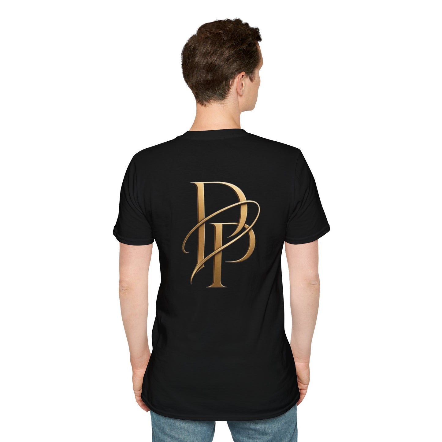Gold Monogram Logo T-Shirt
