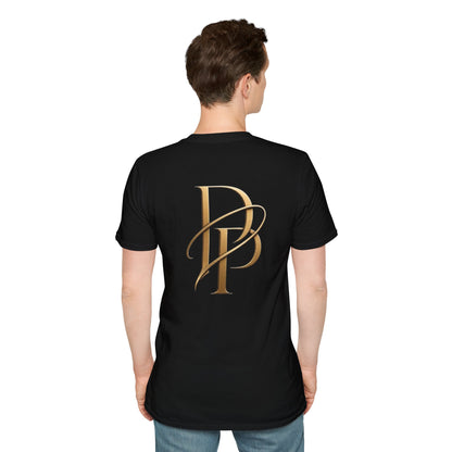 Gold Monogram Logo T-Shirt