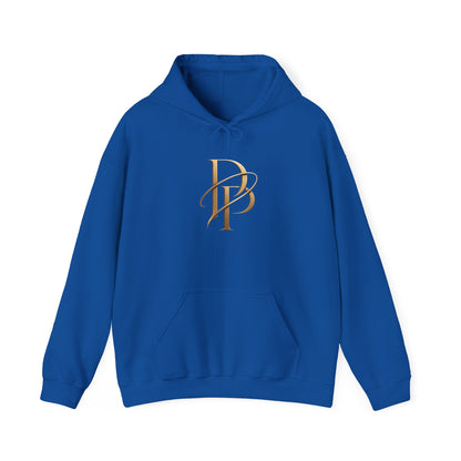 Diopso Purpose Logo Hoodie — Minimalist Luxury White Pullover
