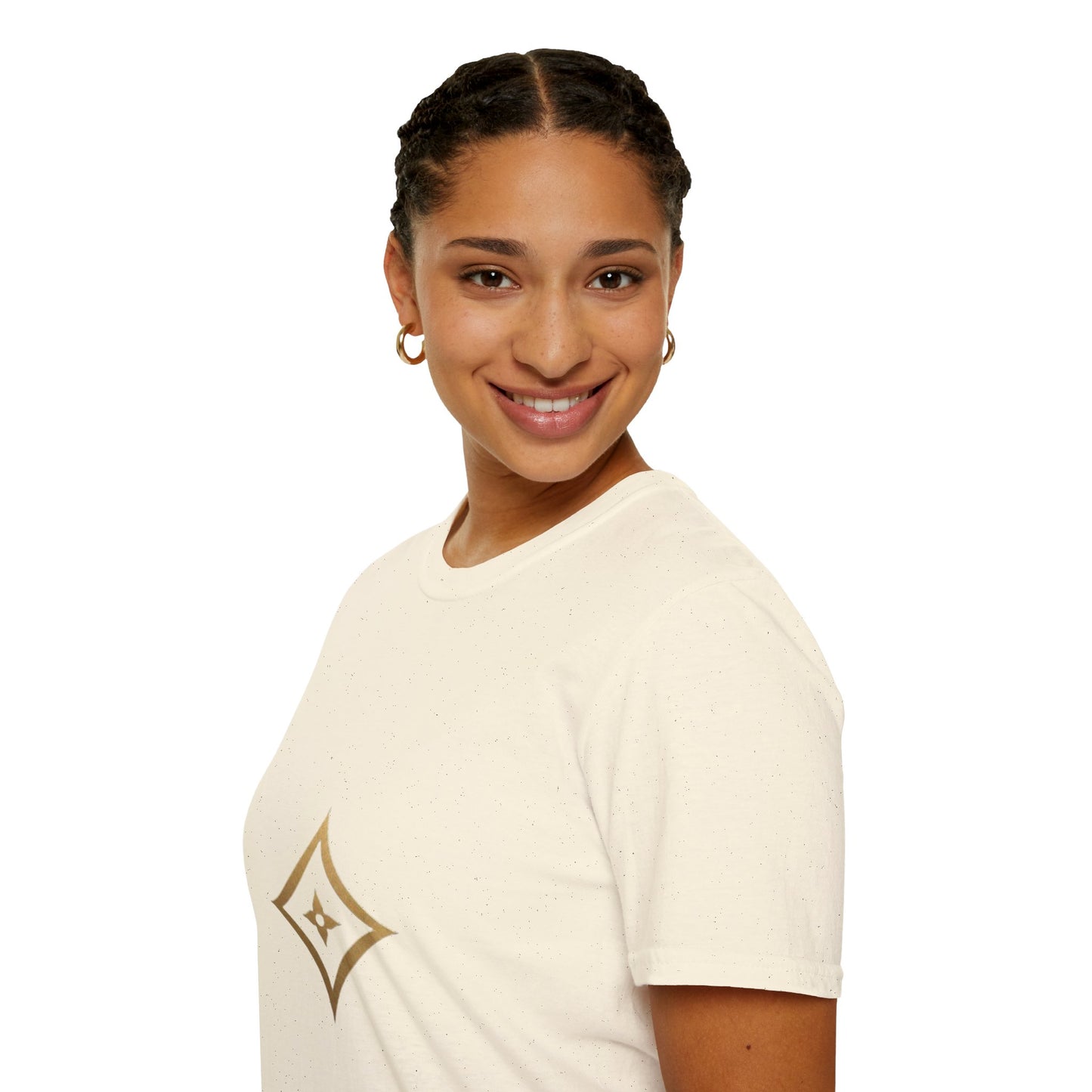 Gold Monogram Logo T-Shirt