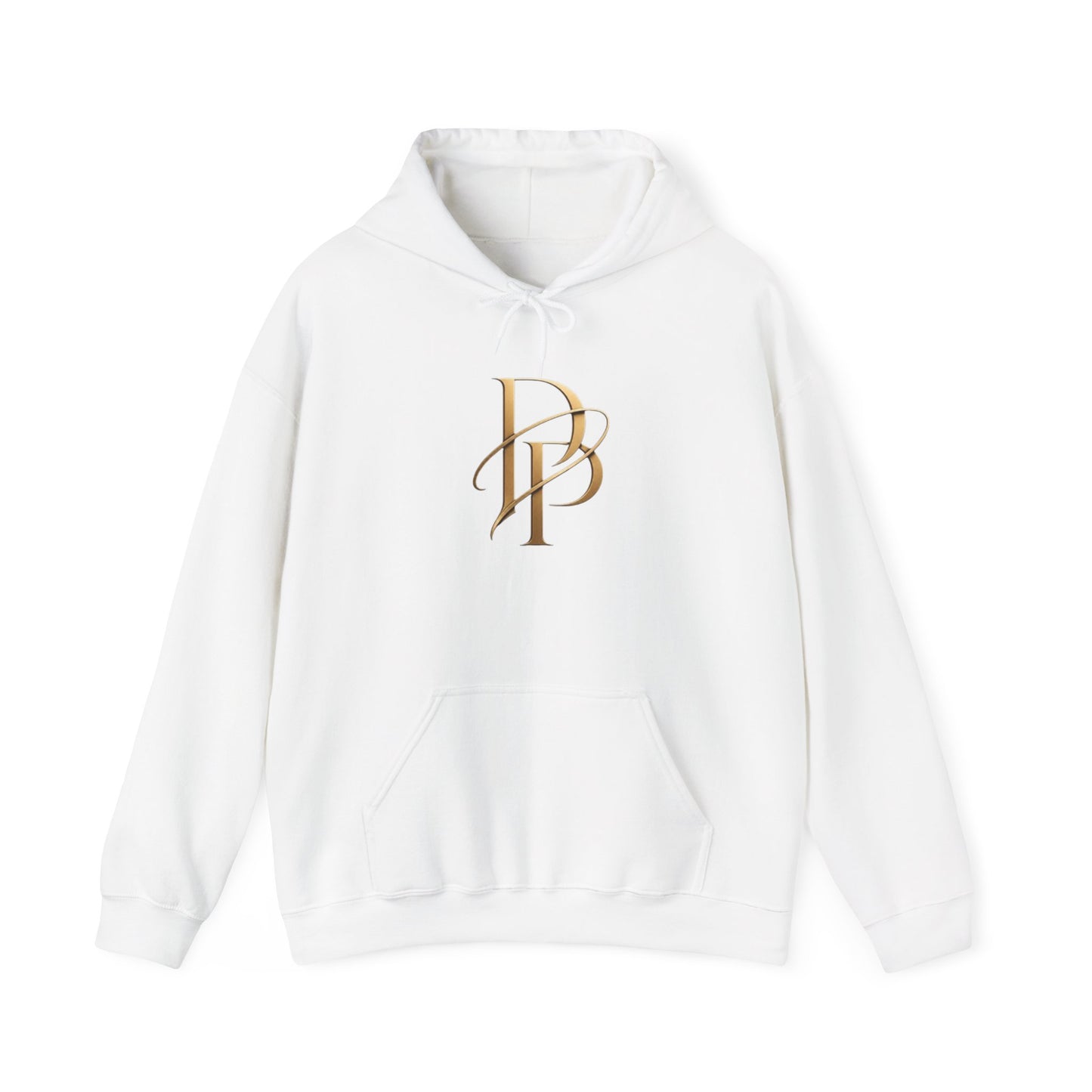 Diopso Purpose Logo Hoodie — Minimalist Luxury White Pullover