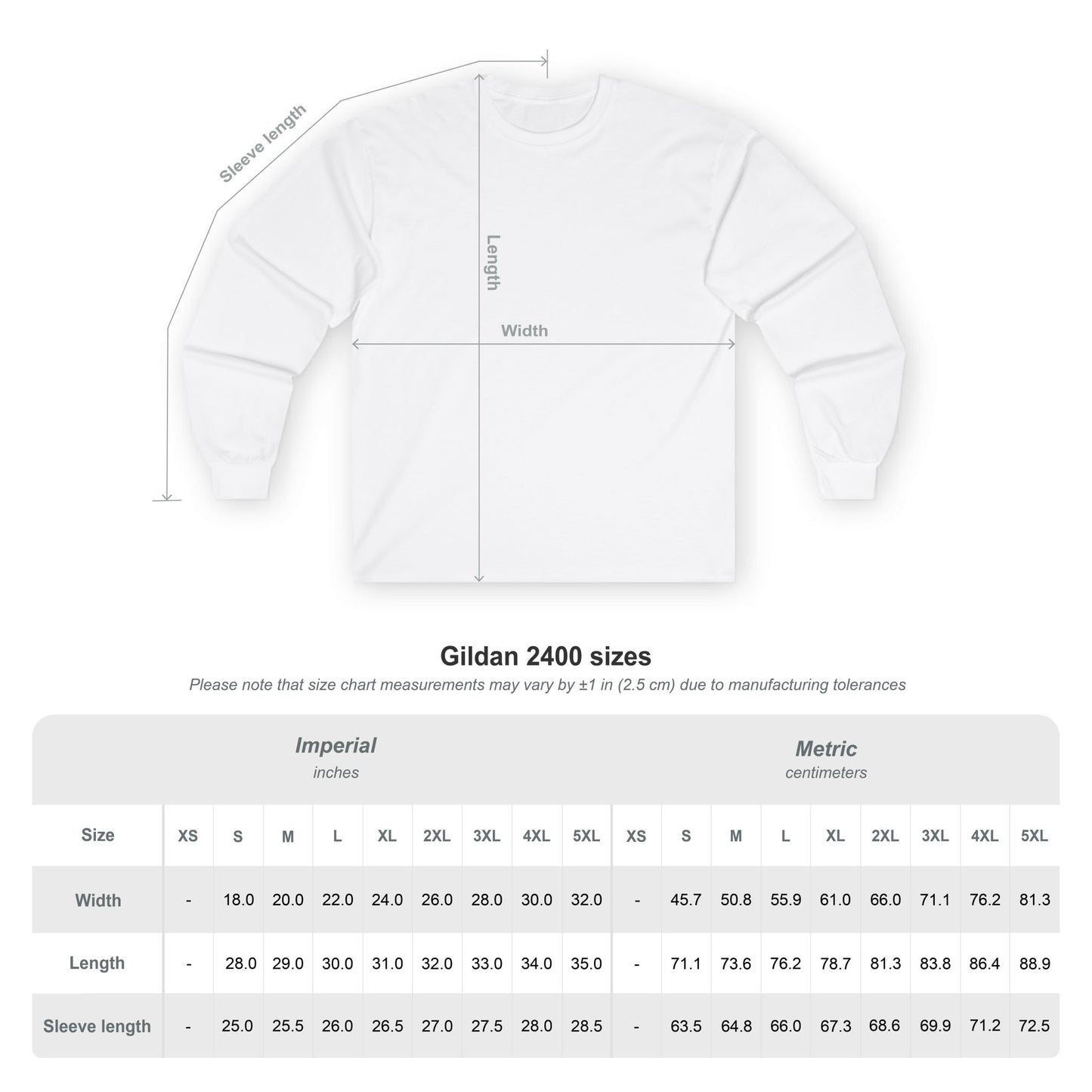 Copy of Monogram PB Gold Script Long Sleeve Tee