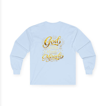 Monogram PB Gold Script Long Sleeve Tee