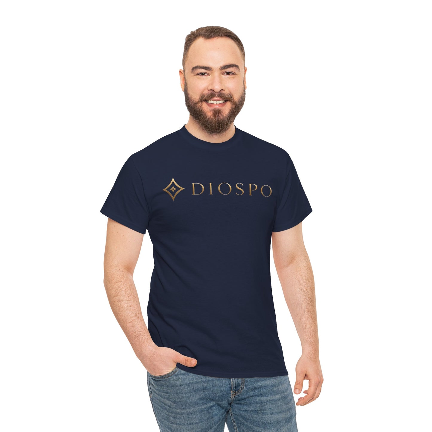 Monogram Gold PP Tee — Elegant Personalized Initials T-Shirt