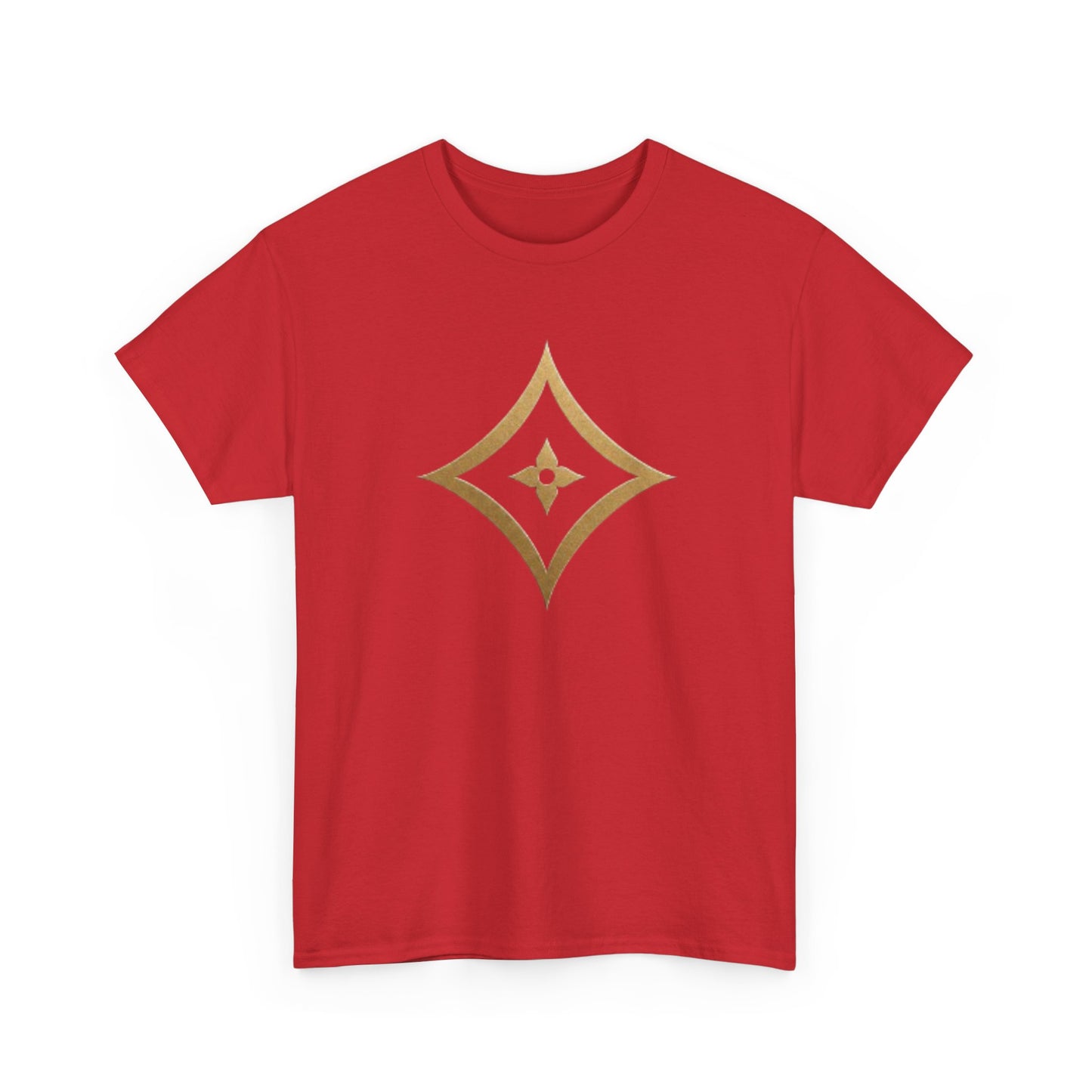 Monogram Gold PP Tee — Elegant Personalized Initials T-Shirt