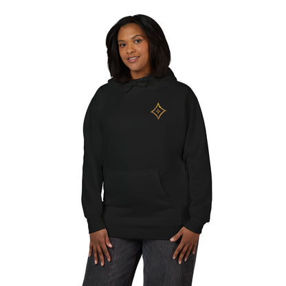 Golden Flame Monogram Hoodie