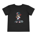 Toddler Tee — Cool Kid Rapper Graphic T‑Shirt (boombox, snapback)