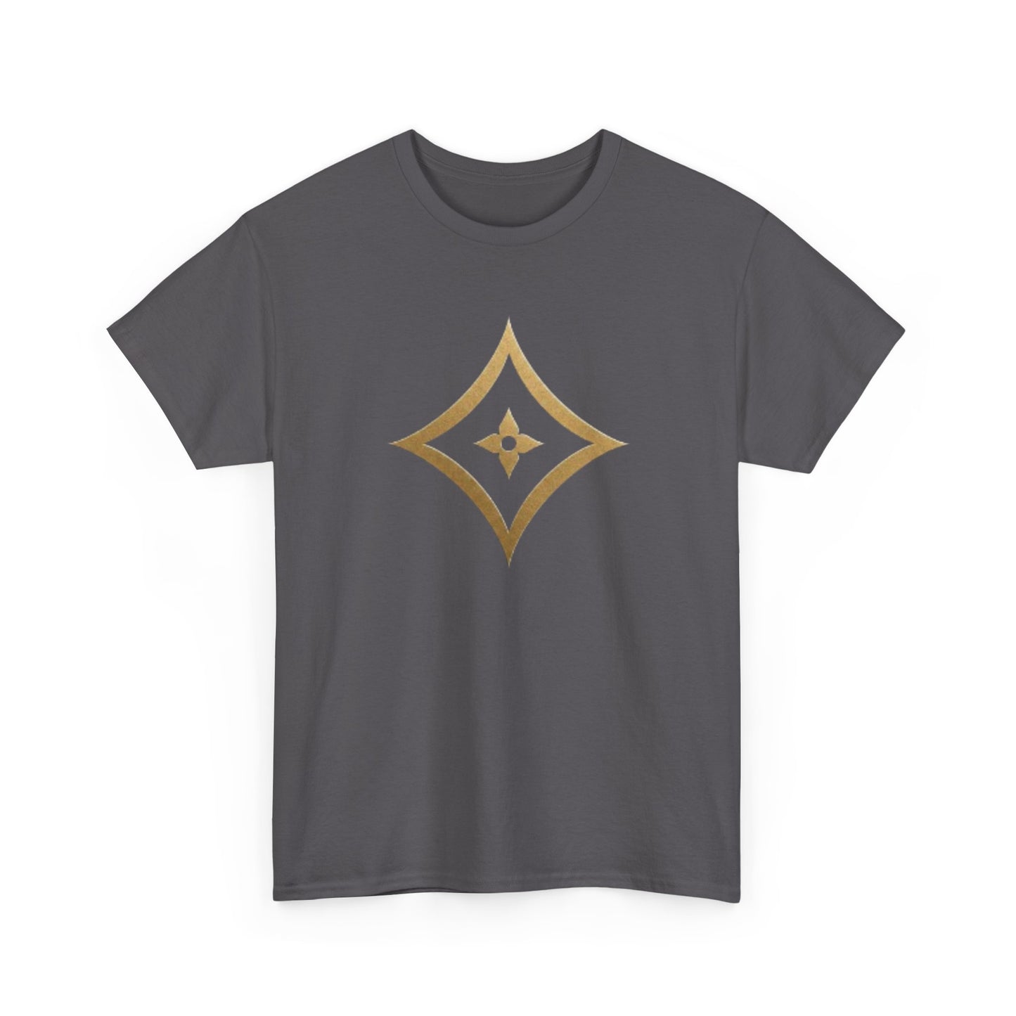 Monogram Gold PP Tee — Elegant Personalized Initials T-Shirt