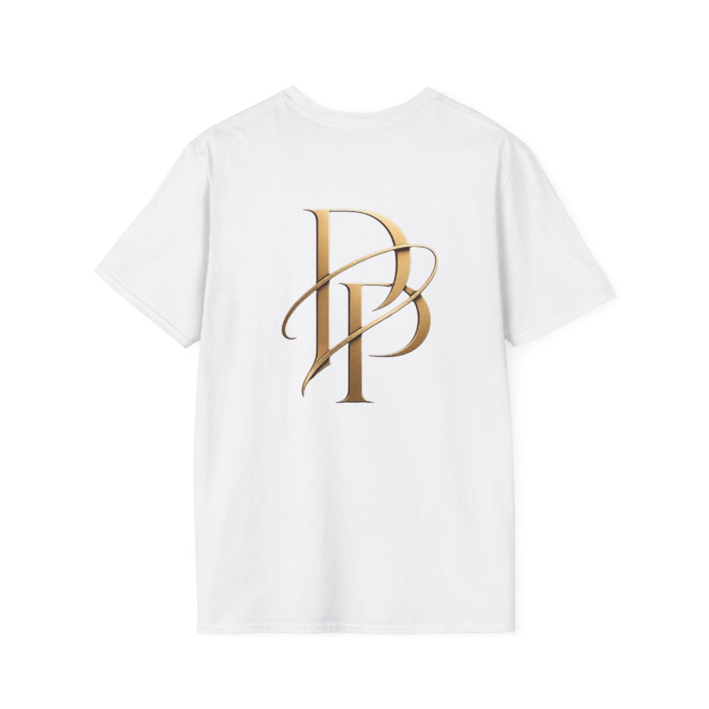 Gold Monogram Logo T-Shirt