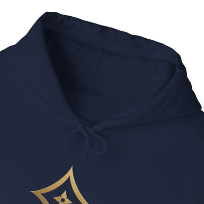 Diopso Logo Hoodie — Minimalist Luxury White Pullover
