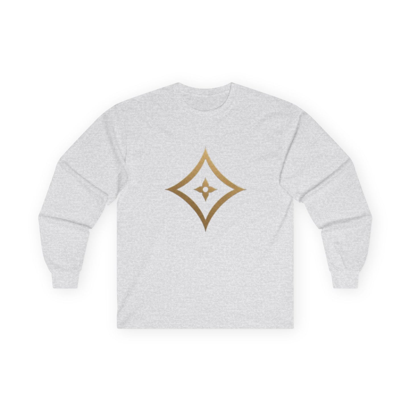 Monogram PB Gold Script Long Sleeve Tee