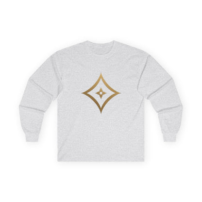 Monogram PB Gold Script Long Sleeve Tee