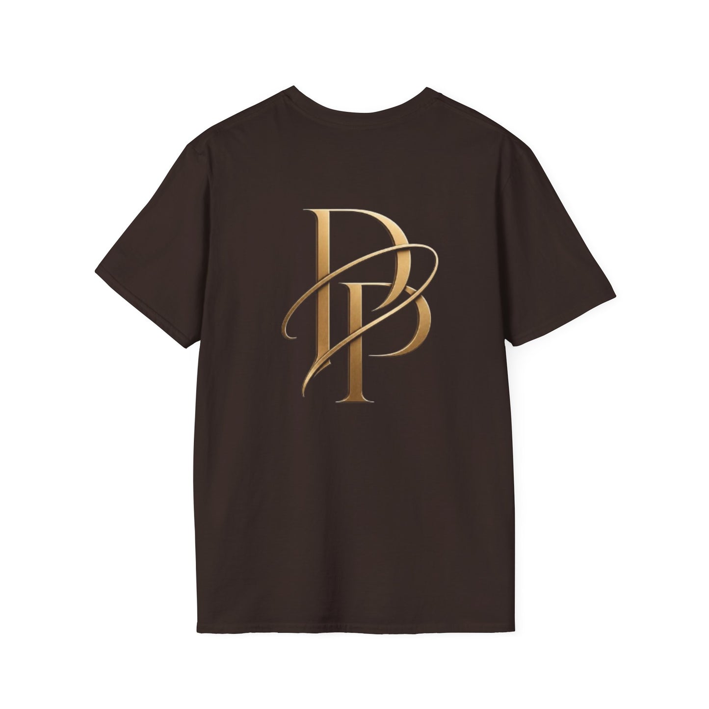 Gold Monogram Logo T-Shirt