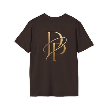 Gold Monogram Logo T-Shirt