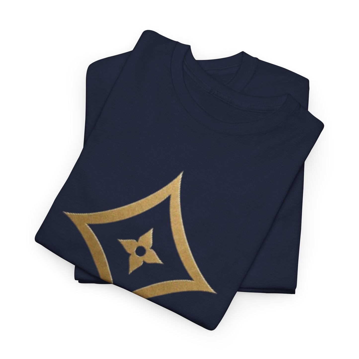 Monogram Gold PP Tee — Elegant Personalized Initials T-Shirt