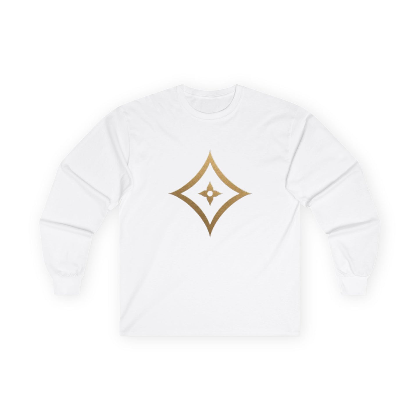 Monogram PB Gold Script Long Sleeve Tee