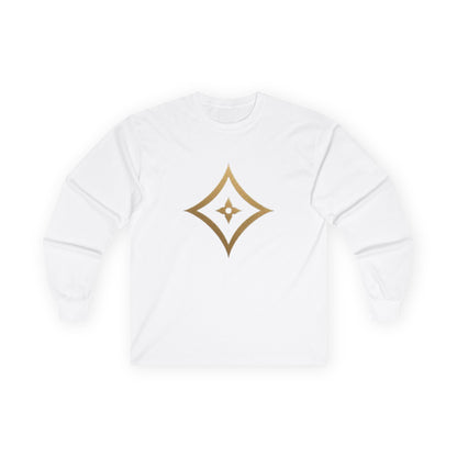 Monogram PB Gold Script Long Sleeve Tee
