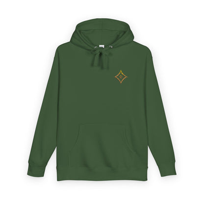 Golden Flame Monogram Hoodie