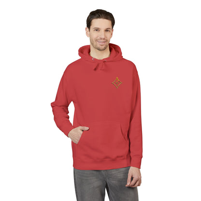 Golden Flame Monogram Hoodie