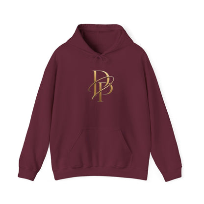 Diopso Purpose Logo Hoodie — Minimalist Luxury White Pullover