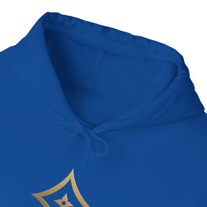 Diopso Logo Hoodie — Minimalist Luxury White Pullover