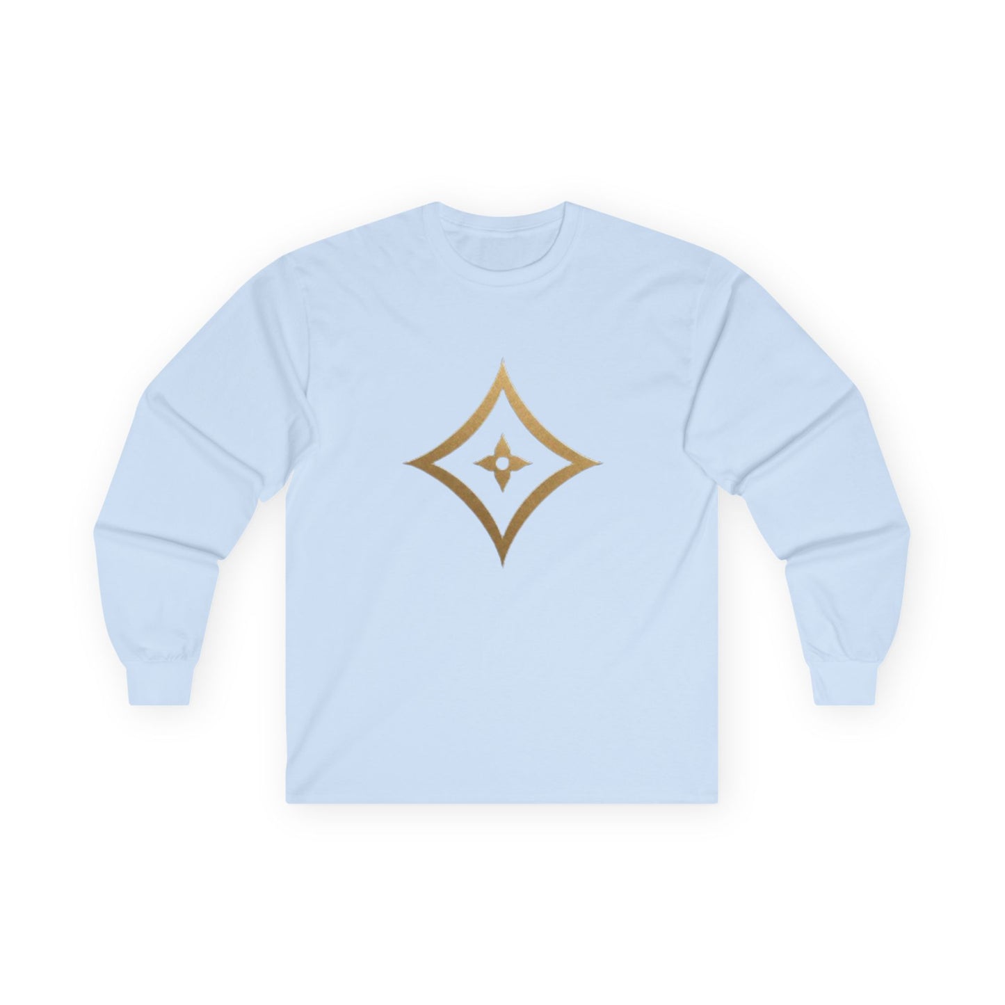 Monogram PB Gold Script Long Sleeve Tee