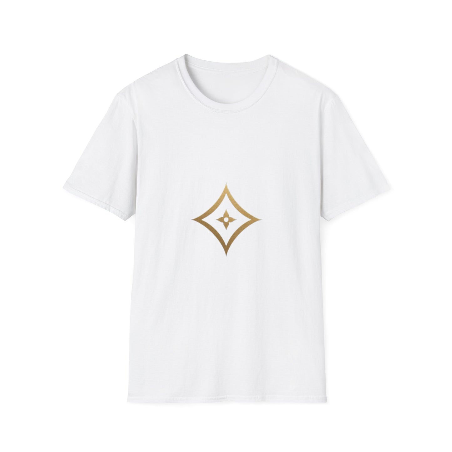 Gold Monogram Logo T-Shirt