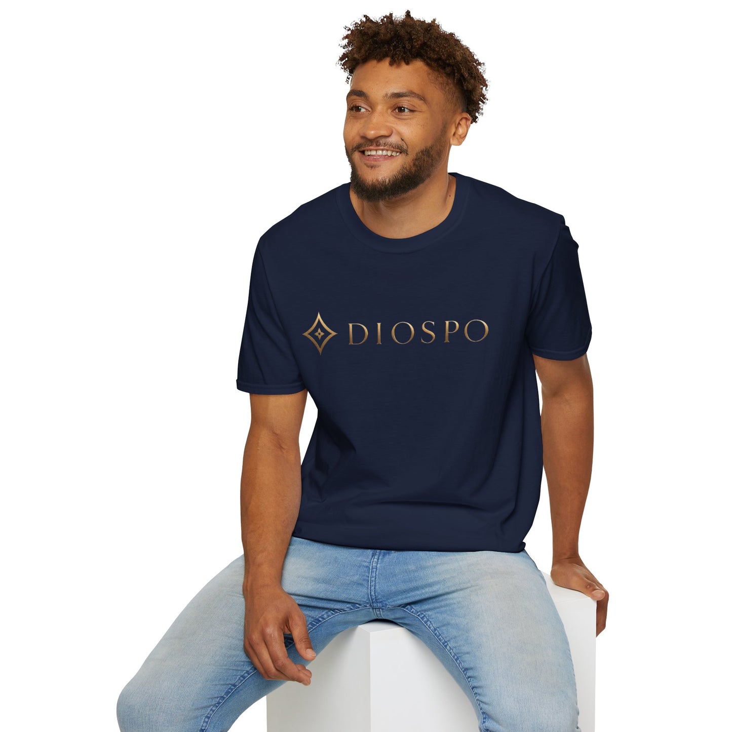 Gold Monogram Logo T-Shirt