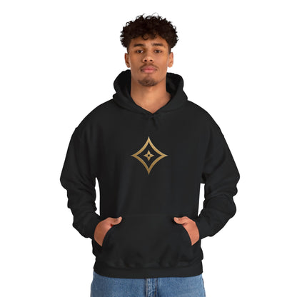 Diopso Logo Hoodie — Minimalist Luxury White Pullover