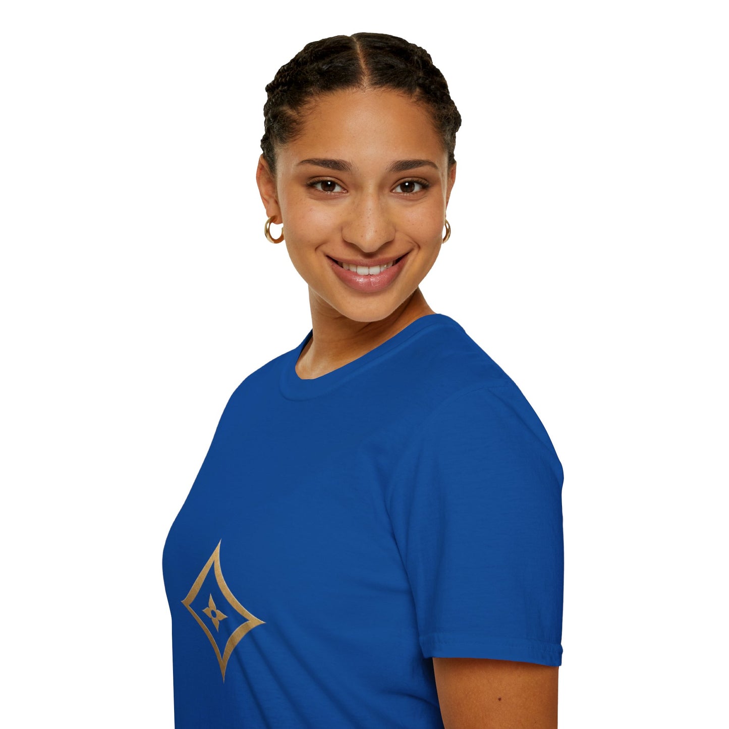 Gold Monogram Logo T-Shirt