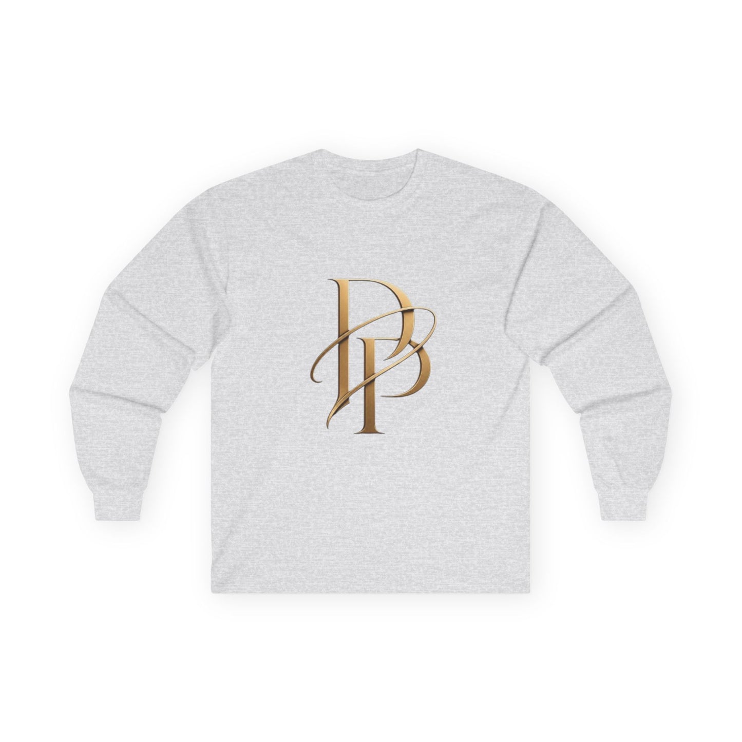 Monogram PB Gold Script Long Sleeve Tee