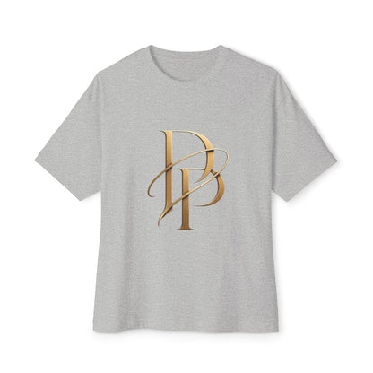 Monogram PB Gold Script Tee
