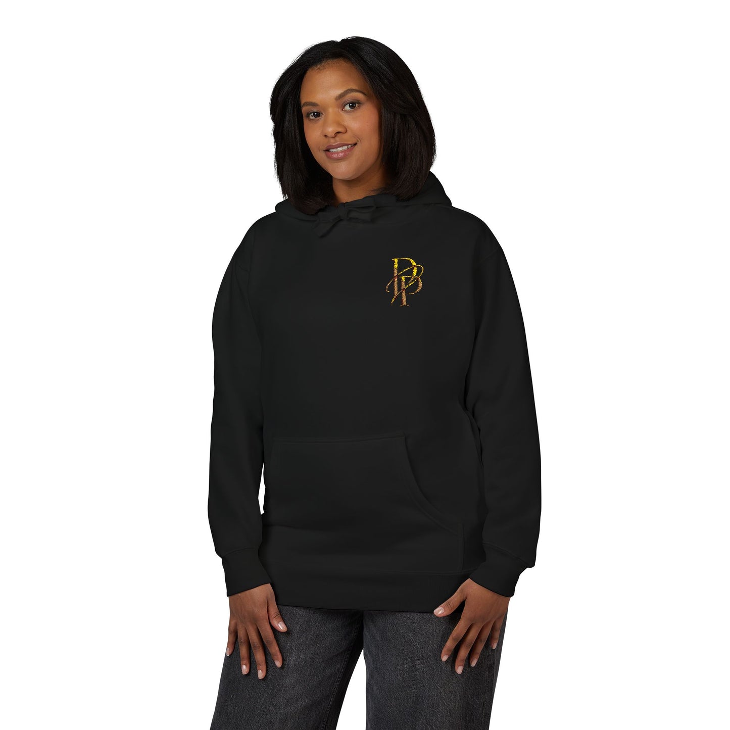 Golden Flame Monogram Hoodie