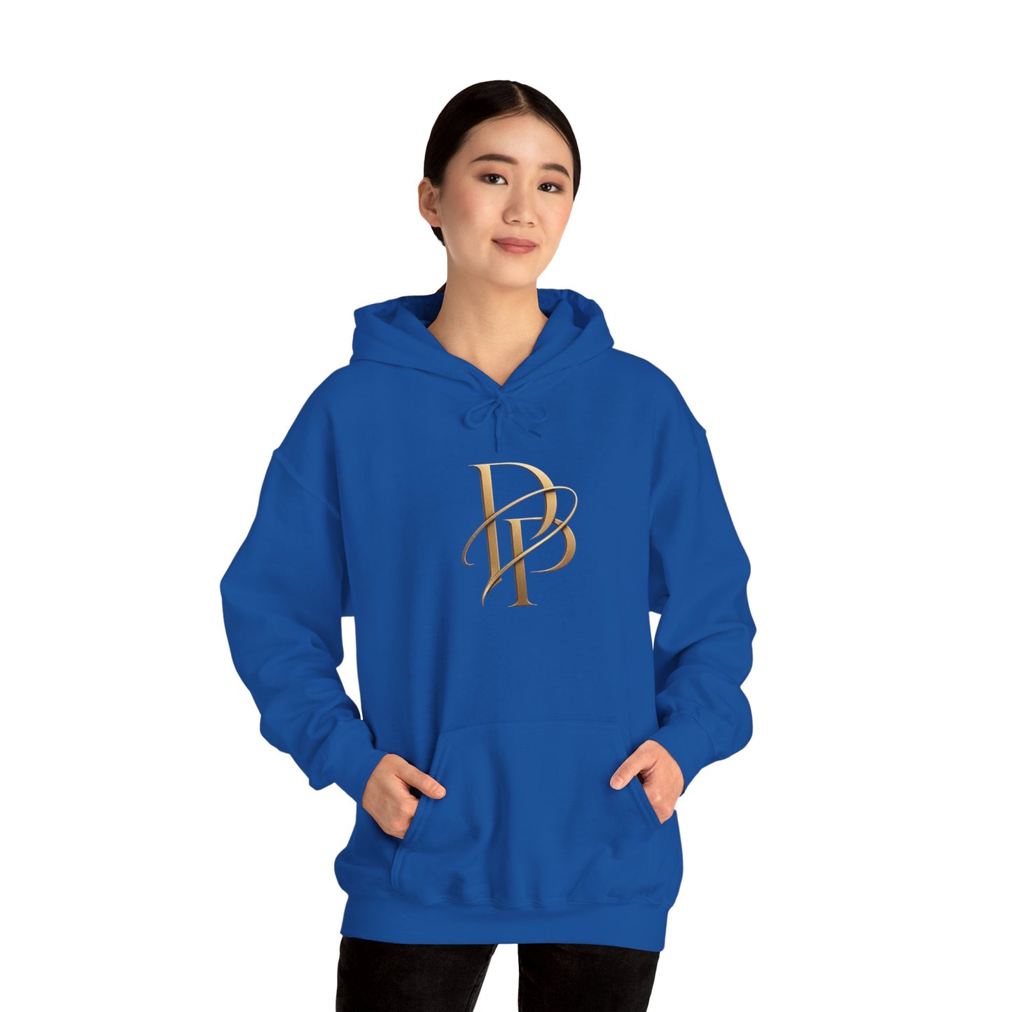 Diopso Purpose Logo Hoodie — Minimalist Luxury White Pullover