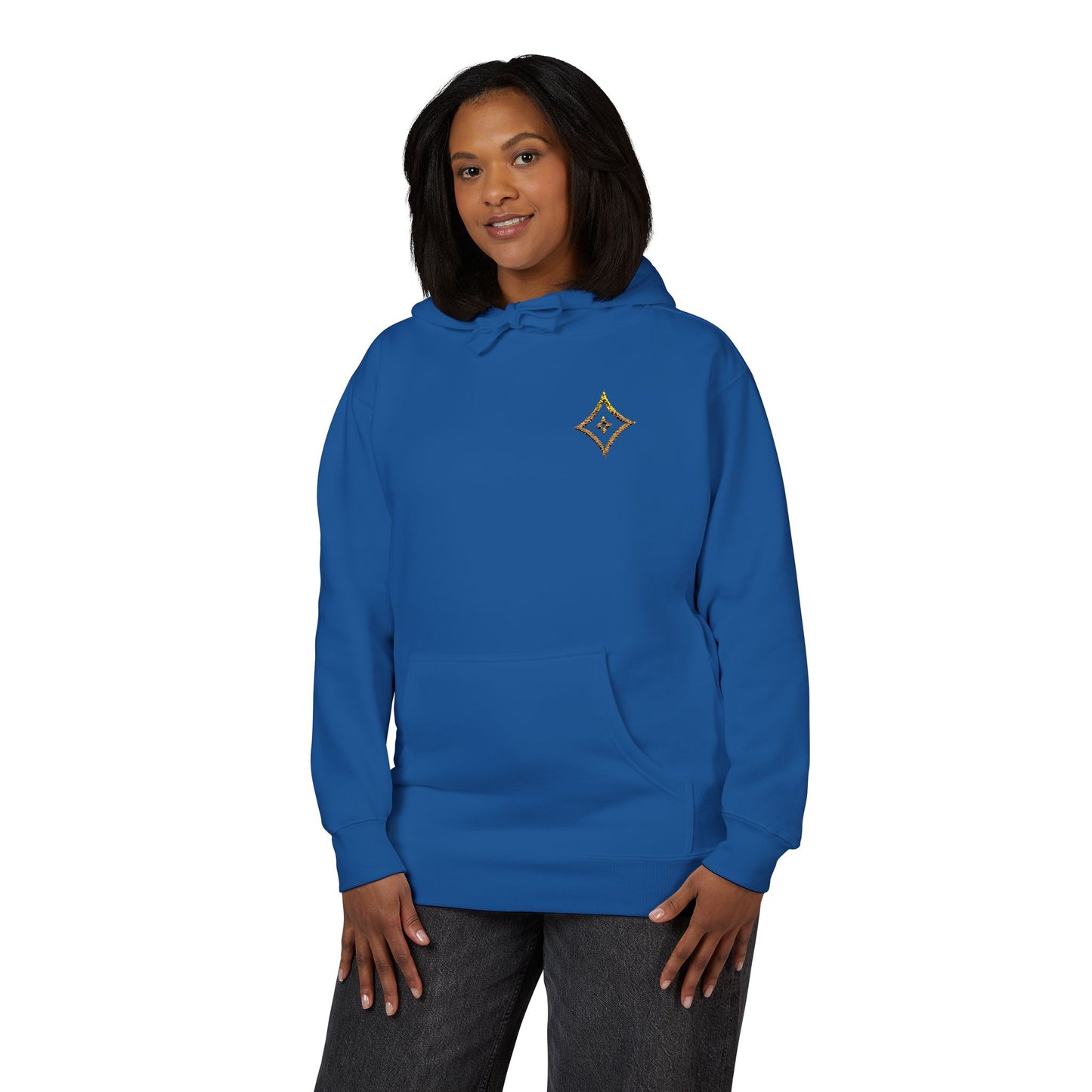 Golden Flame Monogram Hoodie