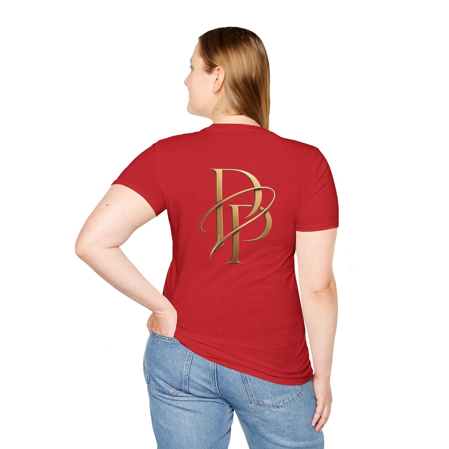 Gold Monogram Logo T-Shirt
