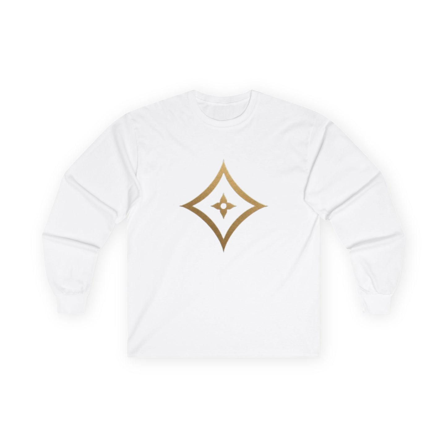 Monogram PB Gold Script Long Sleeve Tee