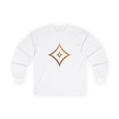 Monogram PB Gold Script Long Sleeve Tee