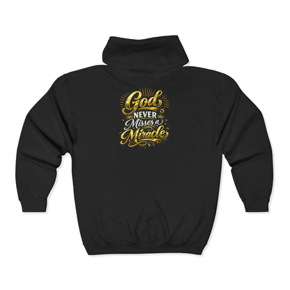 Diospo Star Emblem Zip Hoodie —Premium Minimalist Geometric Streetwear