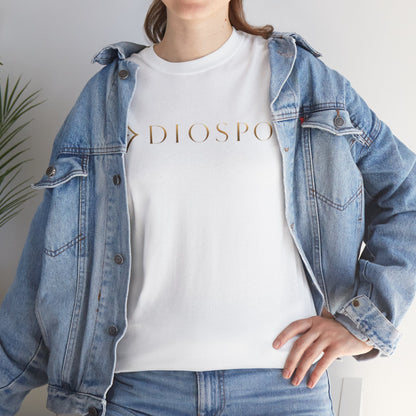 Monogram Gold PP Tee — Elegant Personalized Initials T-Shirt