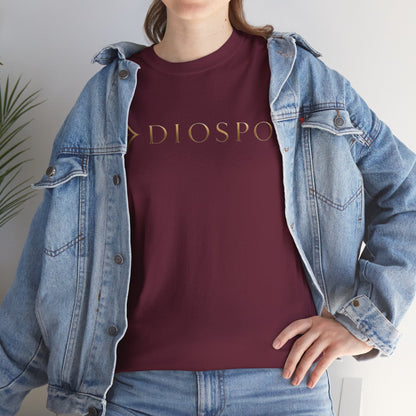 Monogram Gold PP Tee — Elegant Personalized Initials T-Shirt